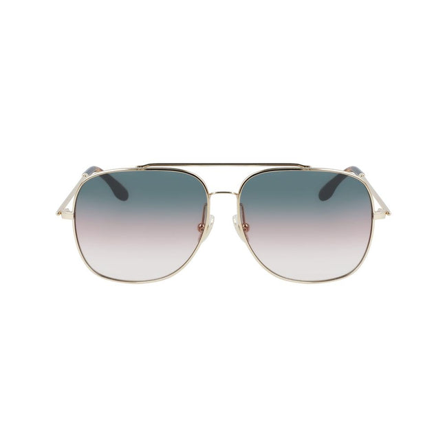 Victoria Beckham Gold Metal Sunglasses Victoria Beckham