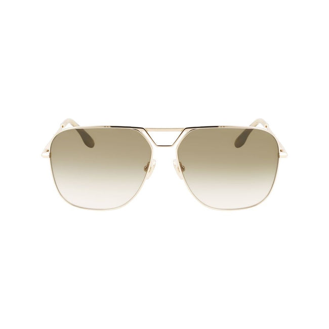 Victoria Beckham Gold Metal Sunglasses Victoria Beckham
