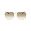 Victoria Beckham Gold Metal Sunglasses Victoria Beckham