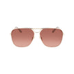 Victoria Beckham Gold Metal Sunglasses Victoria Beckham