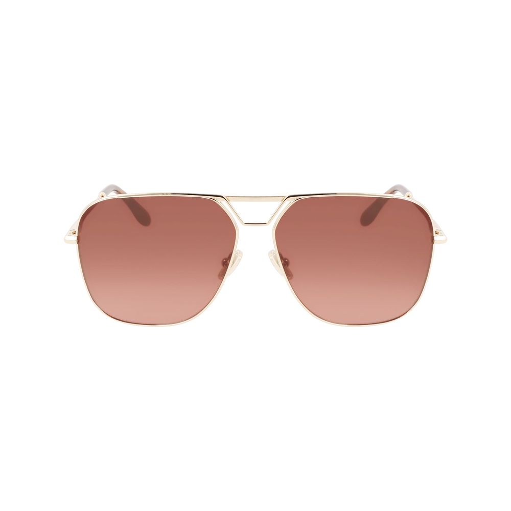 Victoria Beckham Gold Metal Sunglasses Victoria Beckham