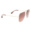 Victoria Beckham Gold Metal Sunglasses Victoria Beckham