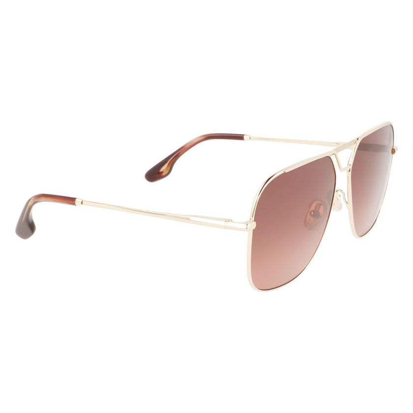 Victoria Beckham Gold Metal Sunglasses Victoria Beckham