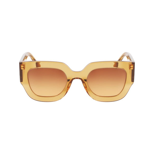 Victoria Beckham Brown Acetate Sunglasses Victoria Beckham