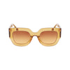 Victoria Beckham Brown Acetate Sunglasses Victoria Beckham
