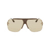Victoria Beckham Brown Acetate Sunglasses Victoria Beckham