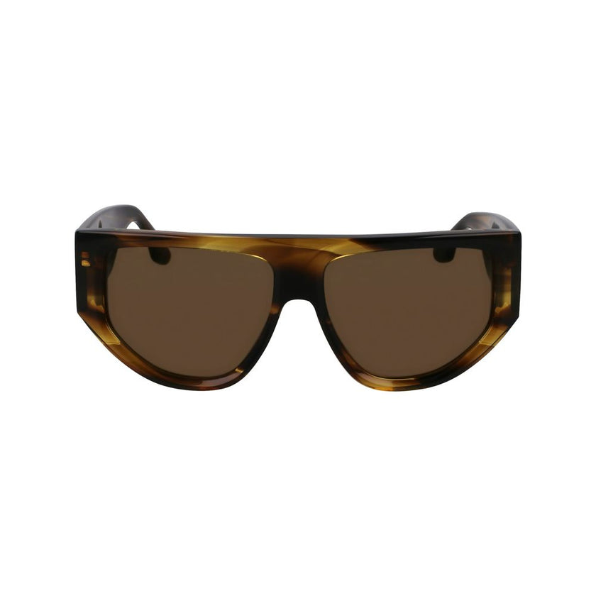 Victoria Beckham Brown Acetate Sunglasses Victoria Beckham