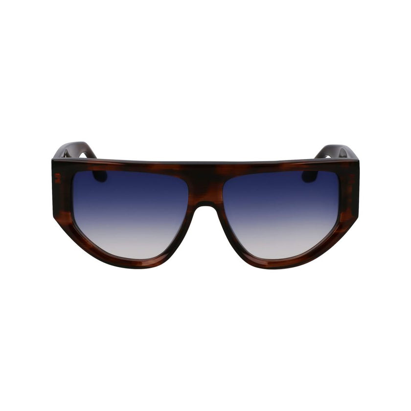 Victoria Beckham Brown Acetate Sunglasses Victoria Beckham