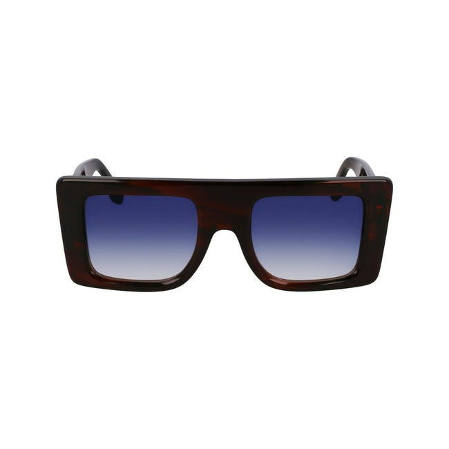 Victoria Beckham Brown Acetate Sunglasses Victoria Beckham