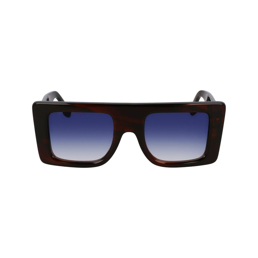 Victoria Beckham Brown Acetate Sunglasses Victoria Beckham