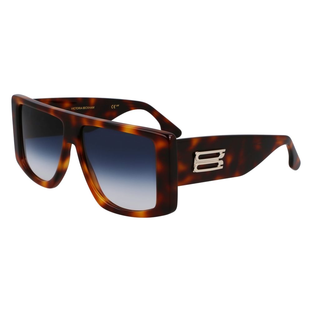 Victoria Beckham Brown Acetate Sunglasses Victoria Beckham