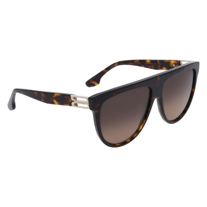 Victoria Beckham Brown Acetate Sunglasses Victoria Beckham