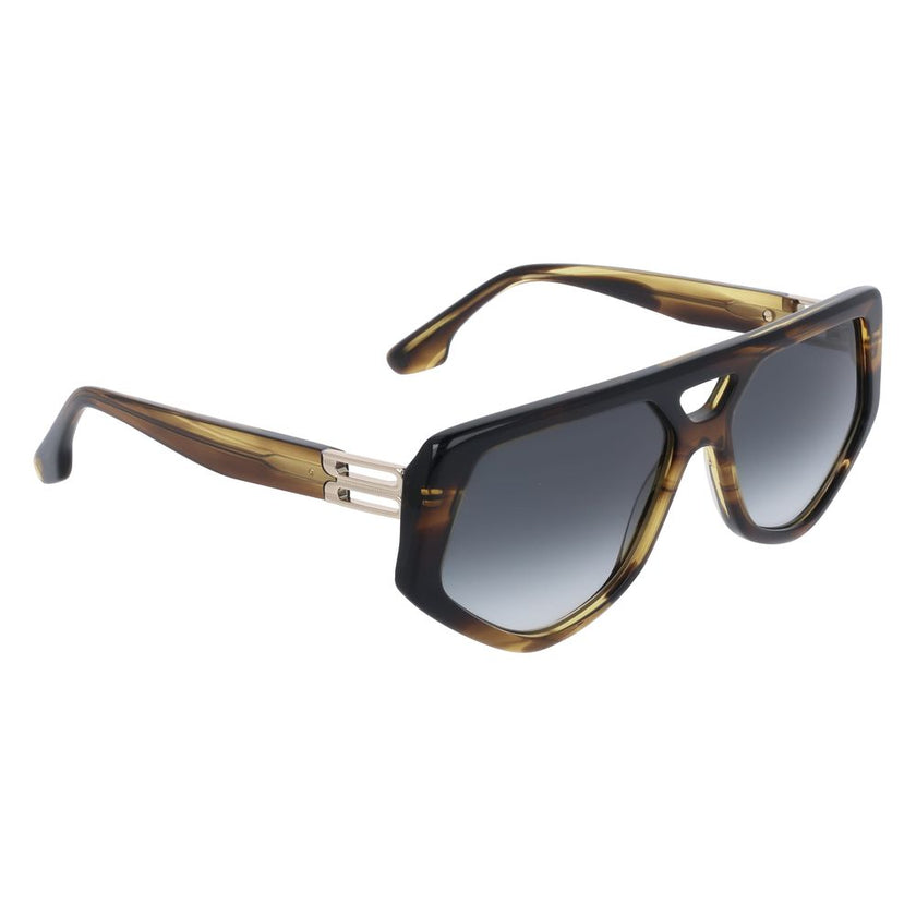 Victoria Beckham Brown Acetate Sunglasses Victoria Beckham