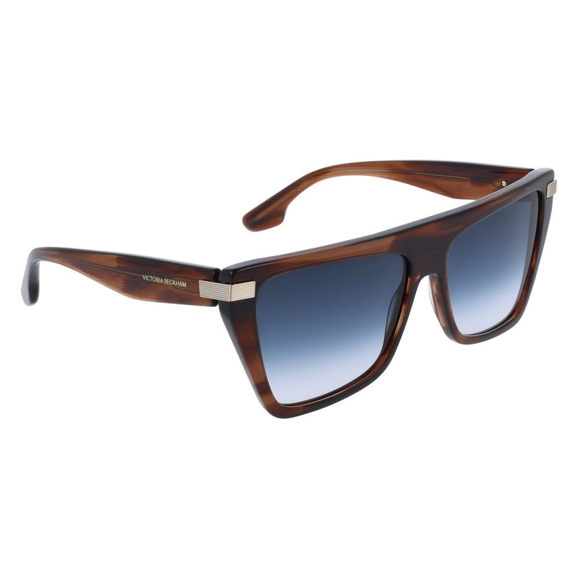 Victoria Beckham Brown Acetate Sunglasses Victoria Beckham