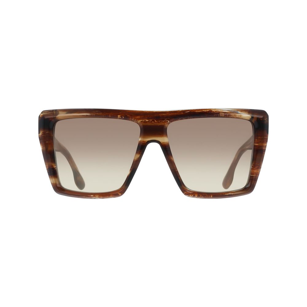 Victoria Beckham Brown Acetate Sunglasses Victoria Beckham