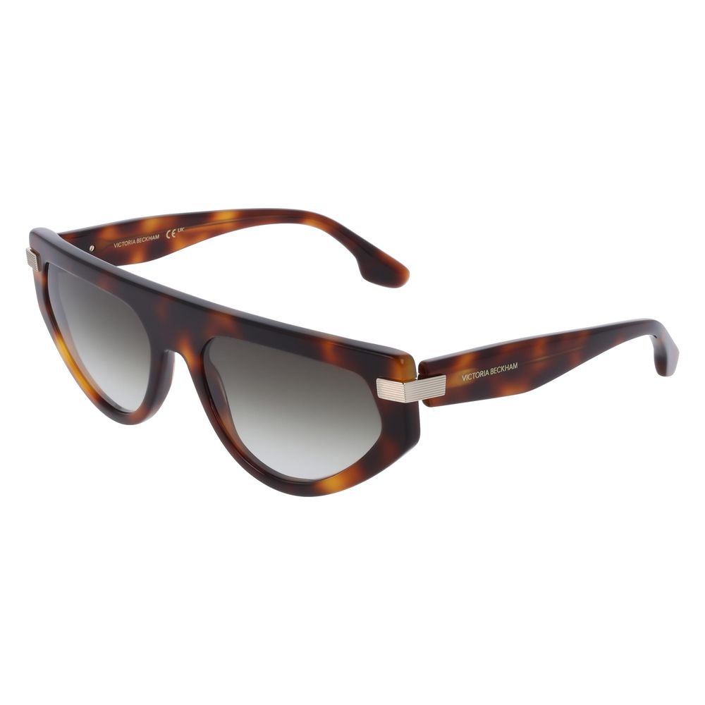 Victoria Beckham Brown Acetate Sunglasses Victoria Beckham