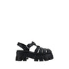 Prada Black Acetate Platform Sandals Prada
