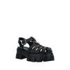 Prada Black Acetate Platform Sandals Prada
