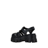 Prada Black Acetate Platform Sandals Prada
