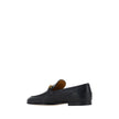 Gucci Black Calf Leather Bos Taurus Slip-On Loafers Gucci