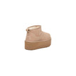 UGG Beige Suede Leather Ankle Boots UGG
