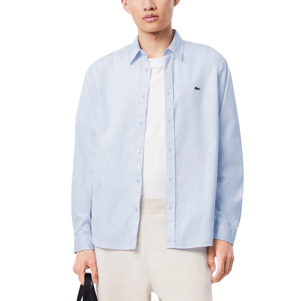 Lacoste Blue Cotton Shirt Lacoste