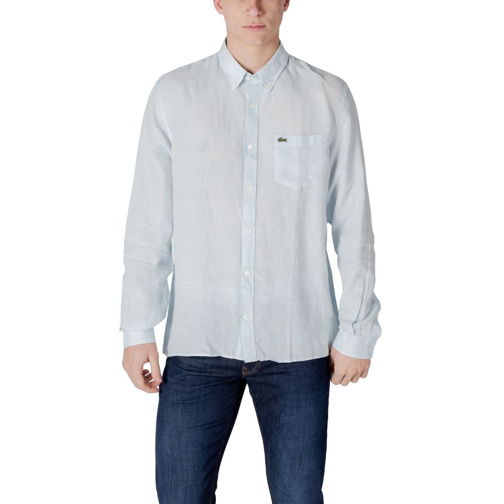 Lacoste Blue Linen Shirt Lacoste