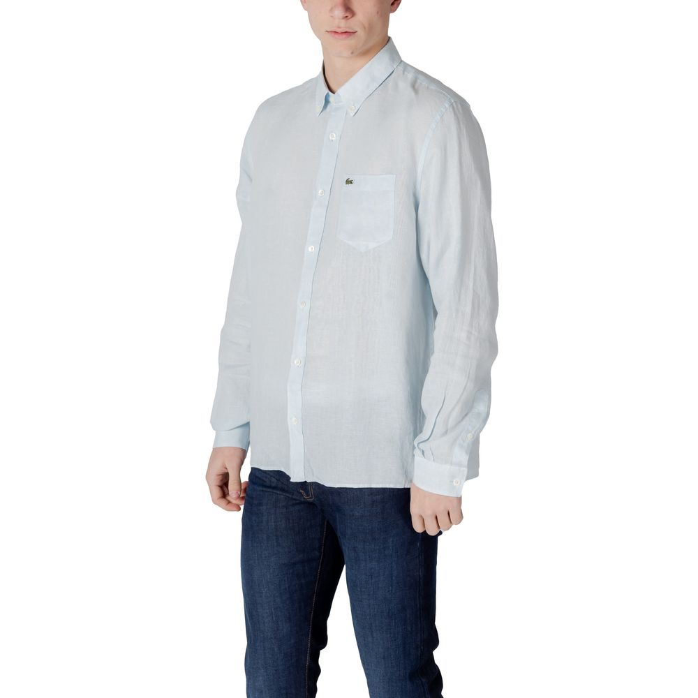 Lacoste Blue Linen Shirt Lacoste