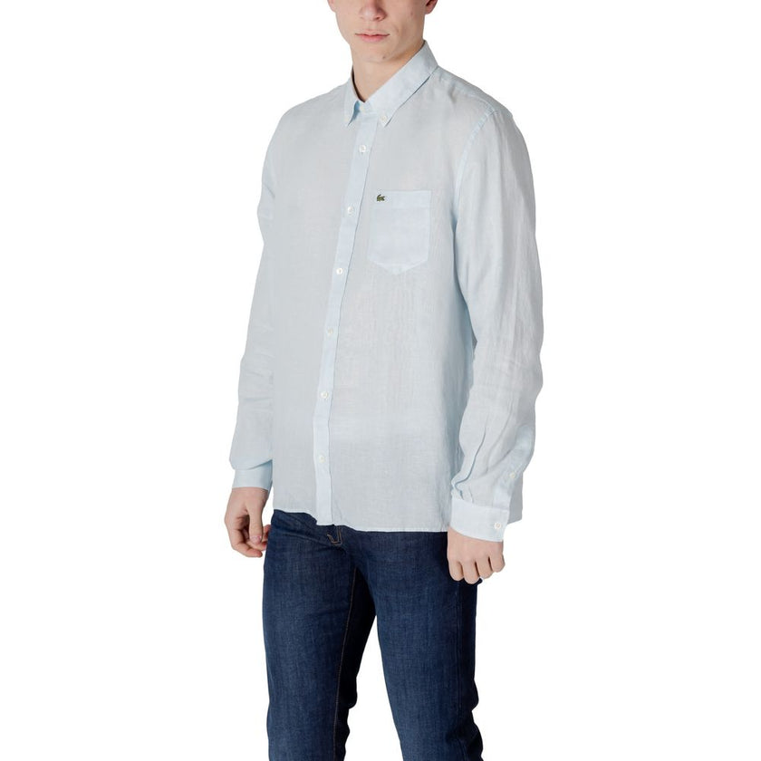 Lacoste Blue Linen Shirt Lacoste
