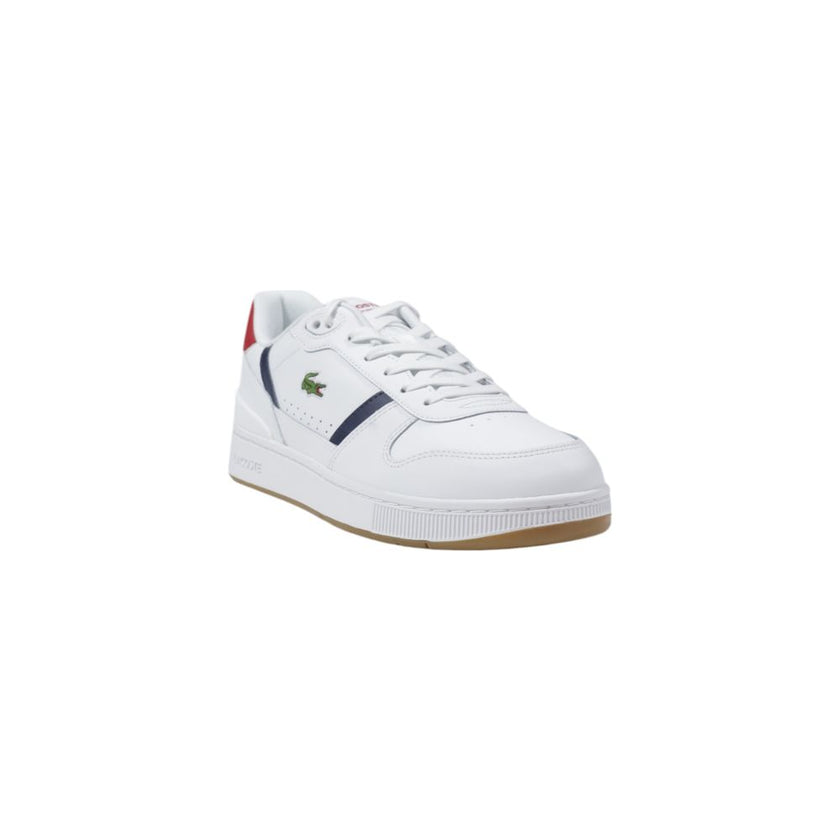 Lacoste White Leather Low Top Sneakers Lacoste