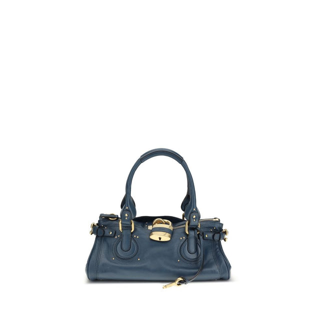 Chloé Blue Buffalo Leather Shoulder Bag Chloé