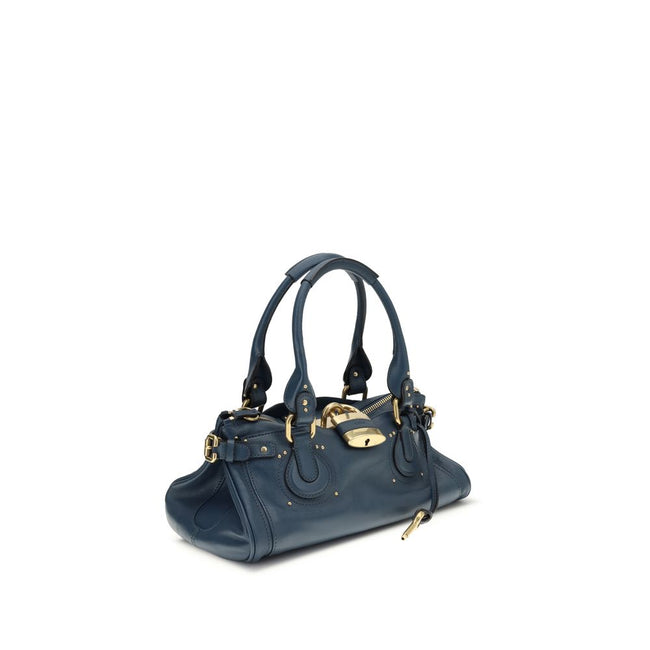 Chloé Blue Buffalo Leather Shoulder Bag Chloé