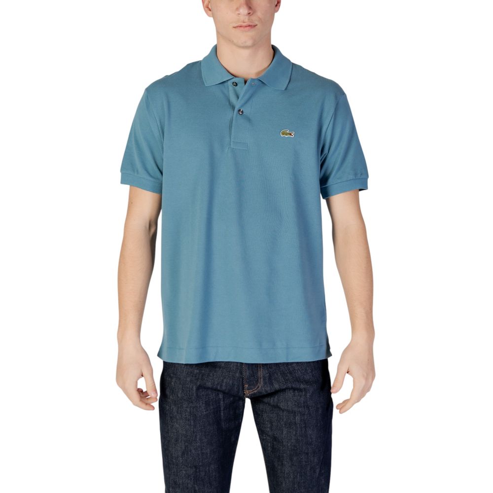Lacoste Blue Cotton Polo Shirt Lacoste