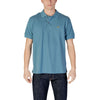 Lacoste Blue Cotton Polo Shirt Lacoste