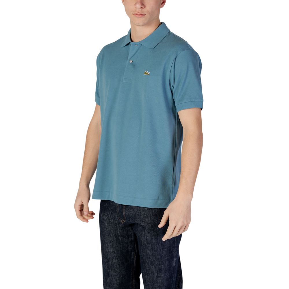 Lacoste Blue Cotton Polo Shirt Lacoste