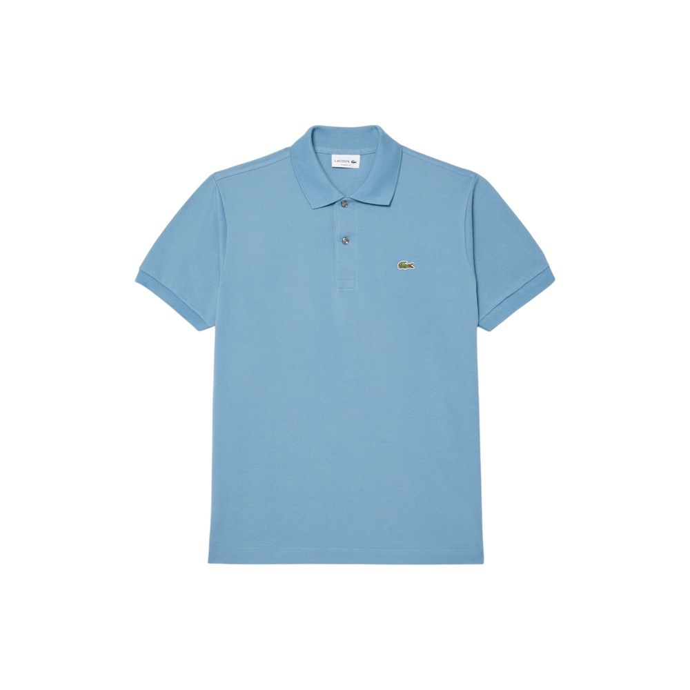 Lacoste Blue Cotton Polo Shirt Lacoste