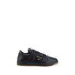 Prada Black Calf Leather Bos Taurus Low Top Sneakers Prada