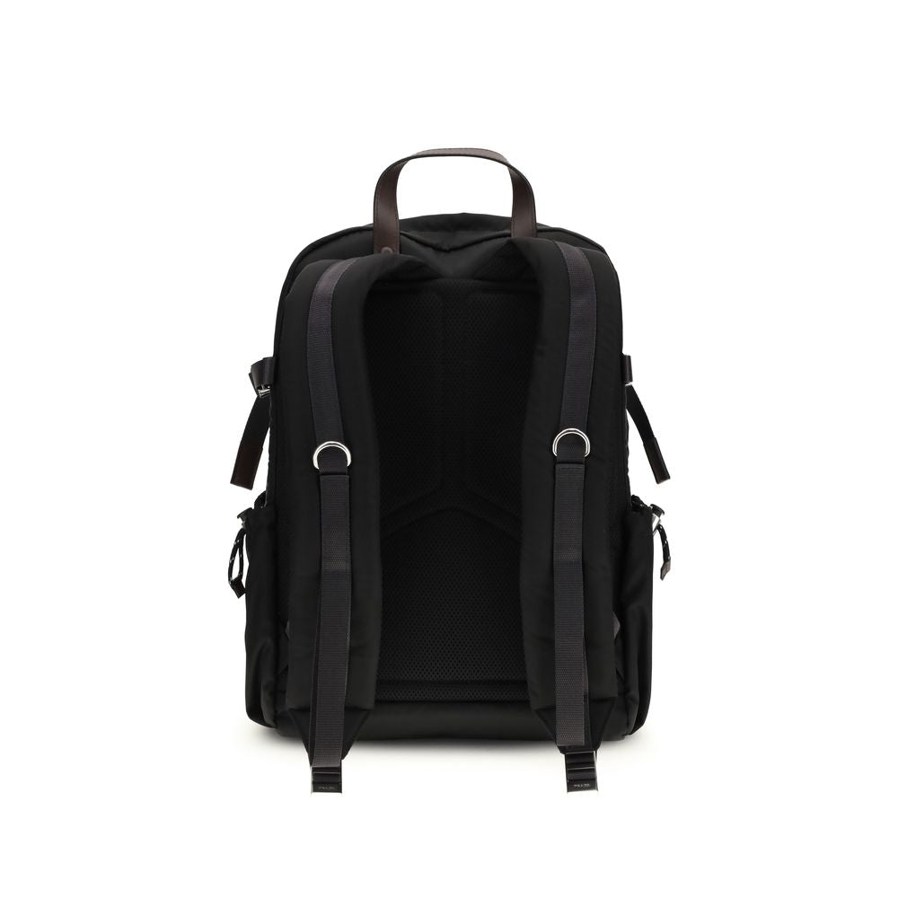 Prada Black Recycled Polyamide Backpack Prada