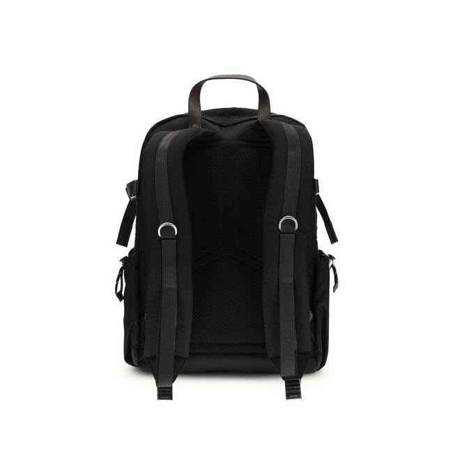 Prada Black Recycled Polyamide Backpack Prada