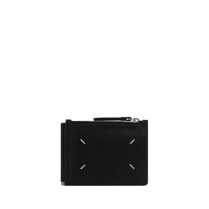 Margiela Black Calf Leather Bos Taurus Wallet Margiela