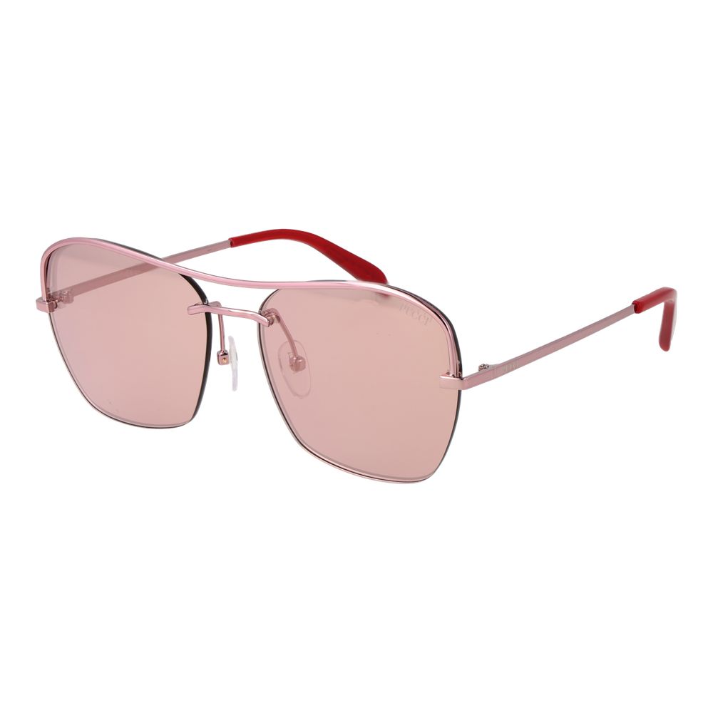 Emilio Pucci Rose Gold Metal Sunglasses Emilio Pucci