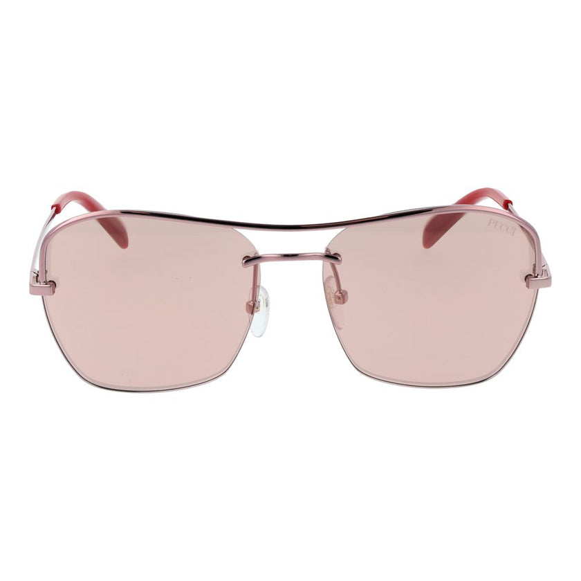 Emilio Pucci Rose Gold Metal Sunglasses Emilio Pucci