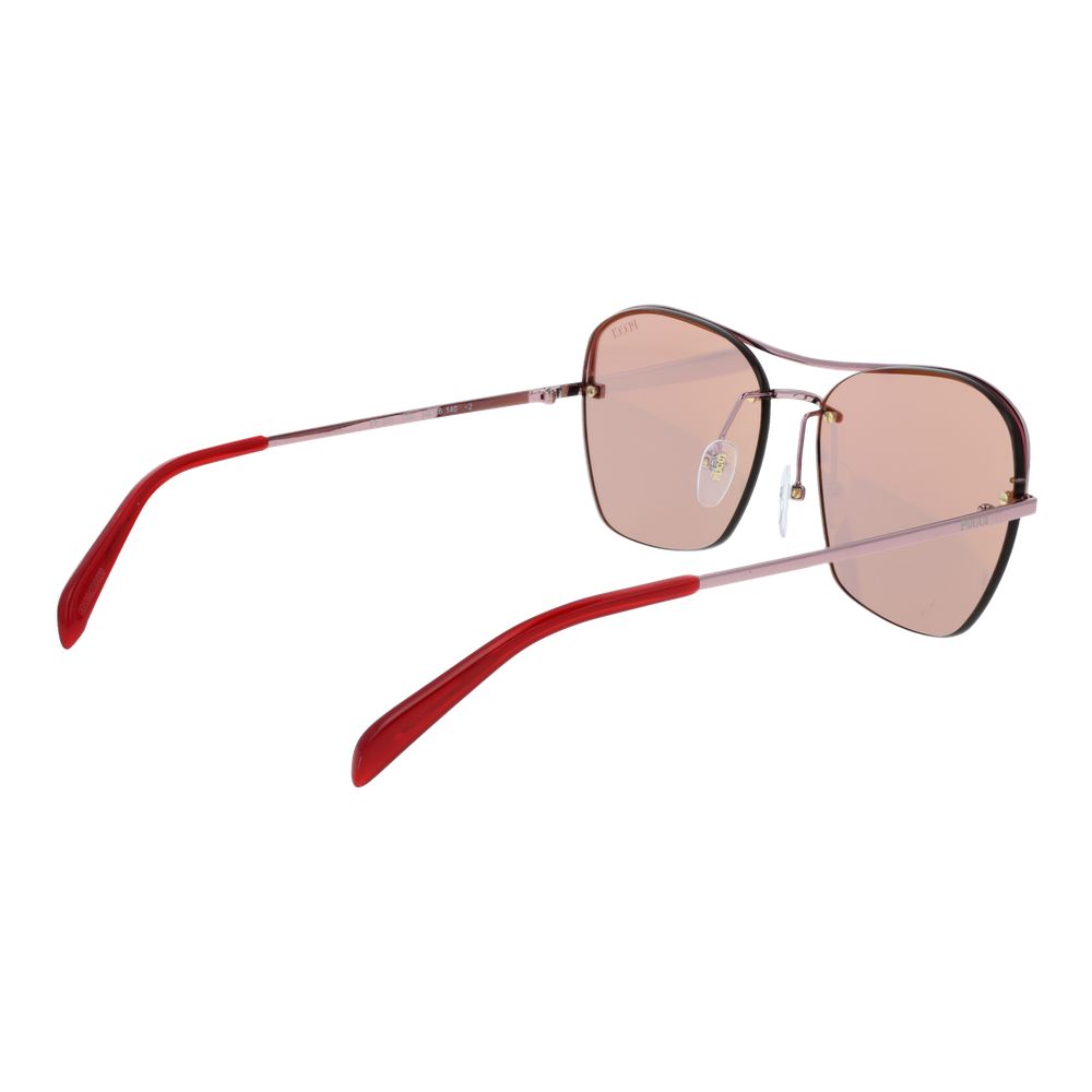 Emilio Pucci Rose Gold Metal Sunglasses Emilio Pucci