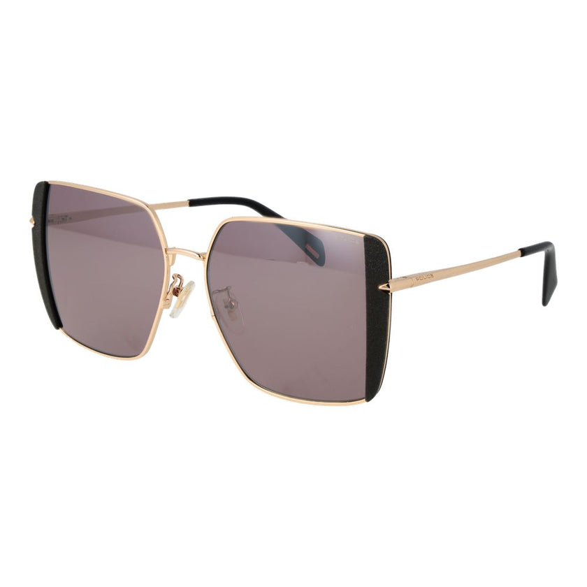 Police Gold Metal Sunglasses Police