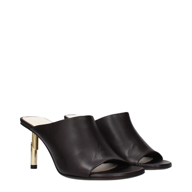 Lanvin Black Leather Pumps Lanvin