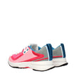Lanvin Pink Fabric Athletic Sneakers Lanvin