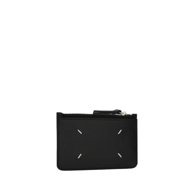Margiela Black Calf Leather Bos Taurus Wallet Margiela