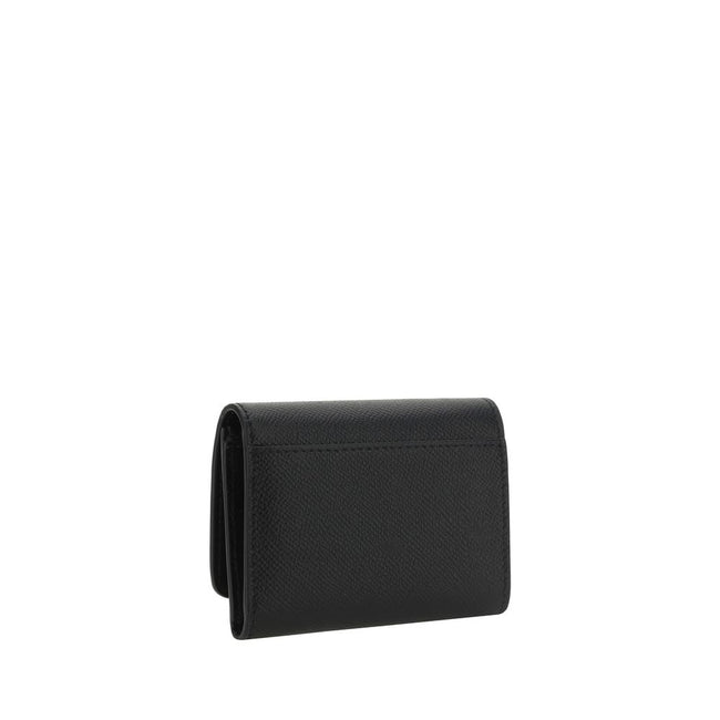 Margiela Black Calf Leather Bos Taurus Wallet Margiela