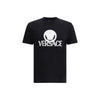 Versace Black Cotton T-Shirt Versace