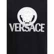 Versace Black Cotton T-Shirt Versace